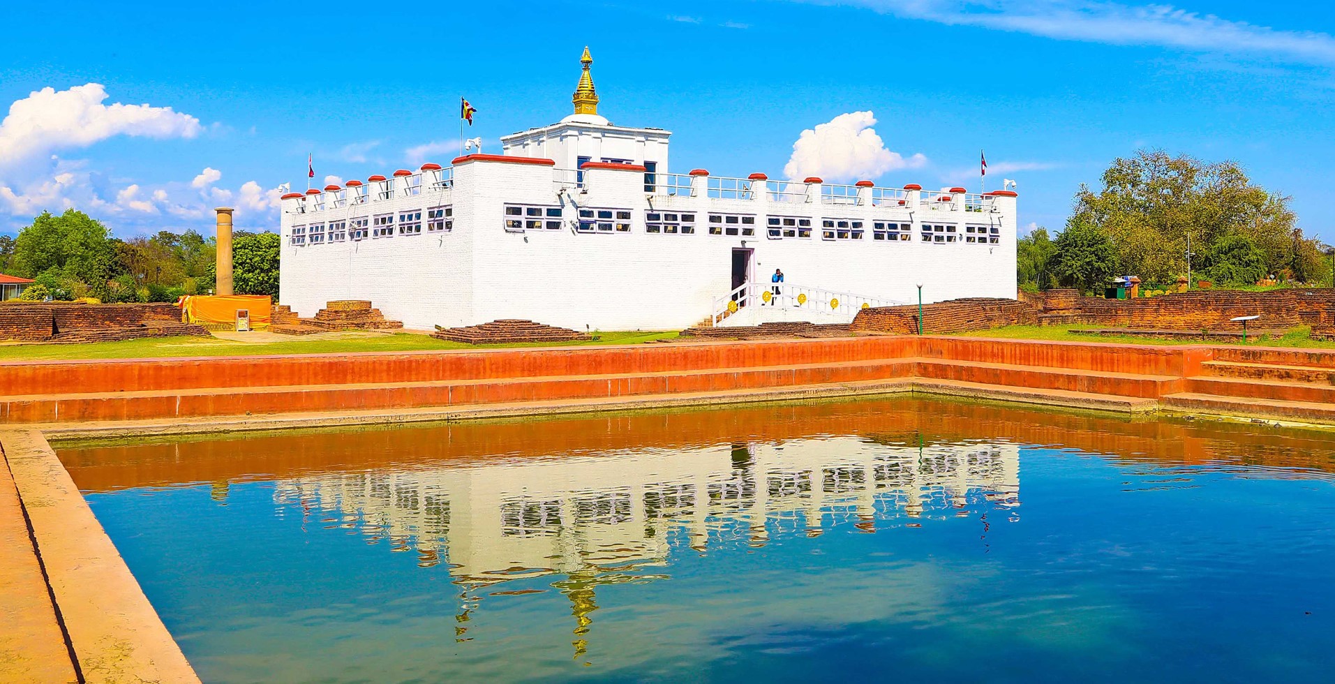पुल निमार्णमा ढिलाइ हुँदा लुम्बिनी जाने पर्यटकलाई सास्ती