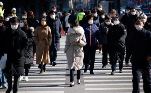 दक्षिण कोरियामा एकैदिन १ लाख ३९ हजार कोरोना संक्रमित