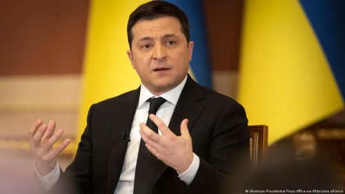 युक्रेनी राष्ट्रपति जेलेन्स्कीद्वारा युरोपेली संसदको विशेष बैठकलाई सम्बोधन