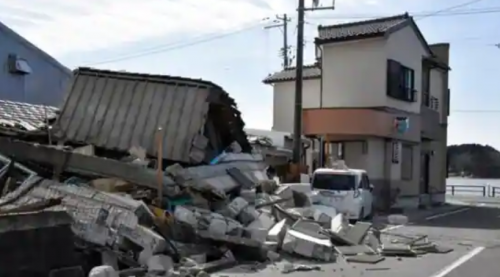 जापान : भूकम्पबाट १७ अर्ब अमेरिकी डलर बराबरको क्षति