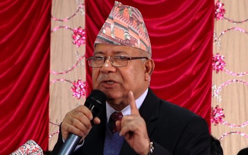 आत्समीक्षा गर्दै अगाडी बढ्न पर्छ : अध्यक्ष नेपाल