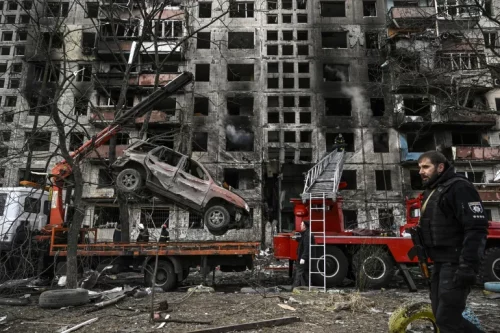 रुस-युक्रेन युद्धः दुई देशबीच वार्ता जारी, किएभ क्षेत्रमा शक्तिशाली विस्फोट