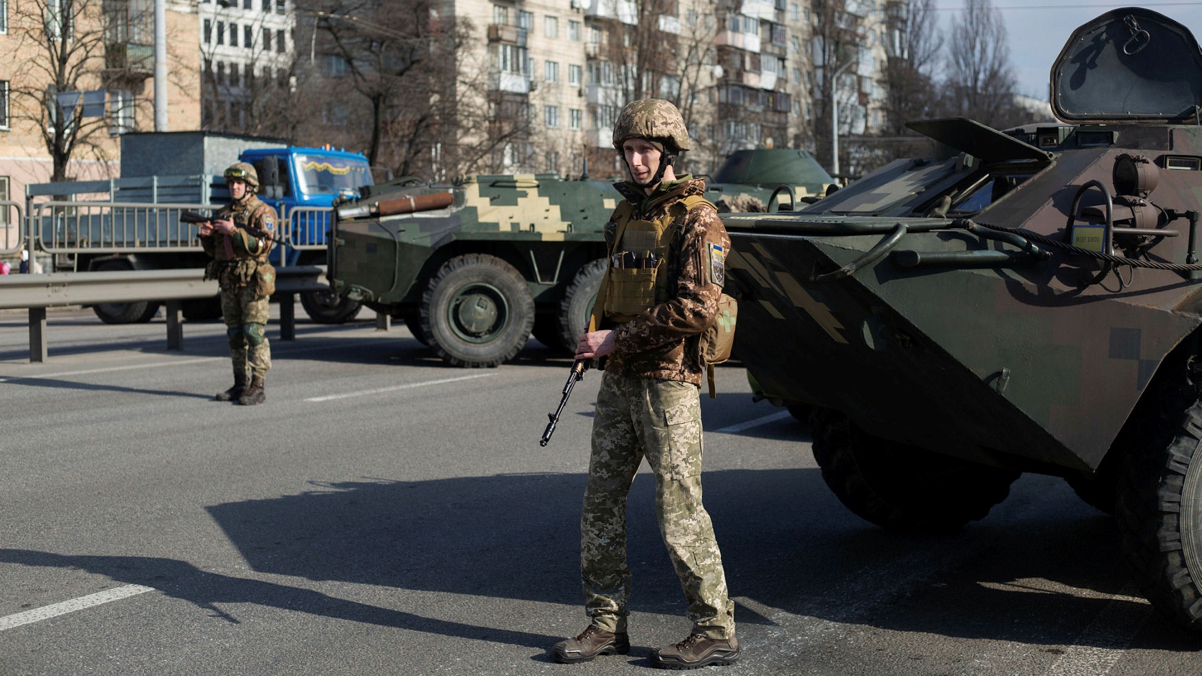 रुसी सेना युक्रेनको राजधानी किएभनजिक पुगे