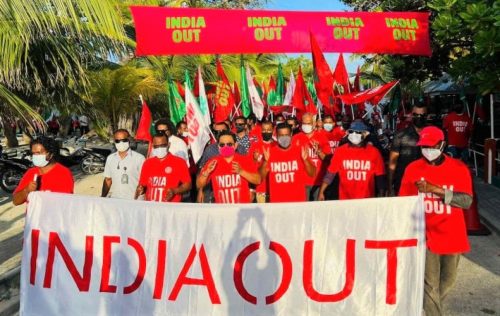 मालदिभ्समा भारत विरोधी प्रदर्शन गर्न प्रतिबन्ध
