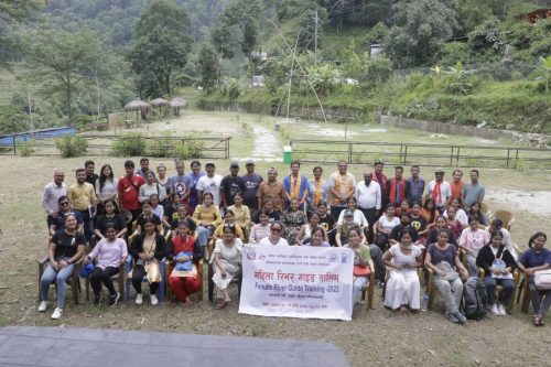 नेपालमा पहिलोपटक महिलाको लागि र्‍याफिटिङ तालिम
