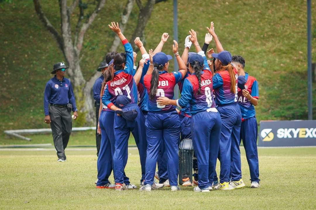 एसीसी महिला टी-२० च्याम्पियनसिपको सेमिफाइनलमा पुग्यो नेपाल