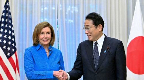 जापानका प्रधानमन्त्री किशिदा र अमेरिकी सभामुख पेलोसीको भेटमा चीनको निन्दा