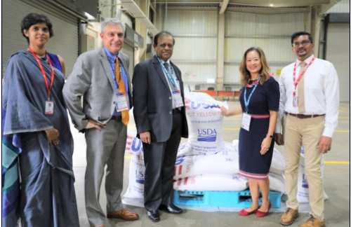 श्रीलंकाका बालबालिकाका लागि अमेरिकाद्वारा तीन हजार मेट्रिक टन खाद्यान्न सहयोग