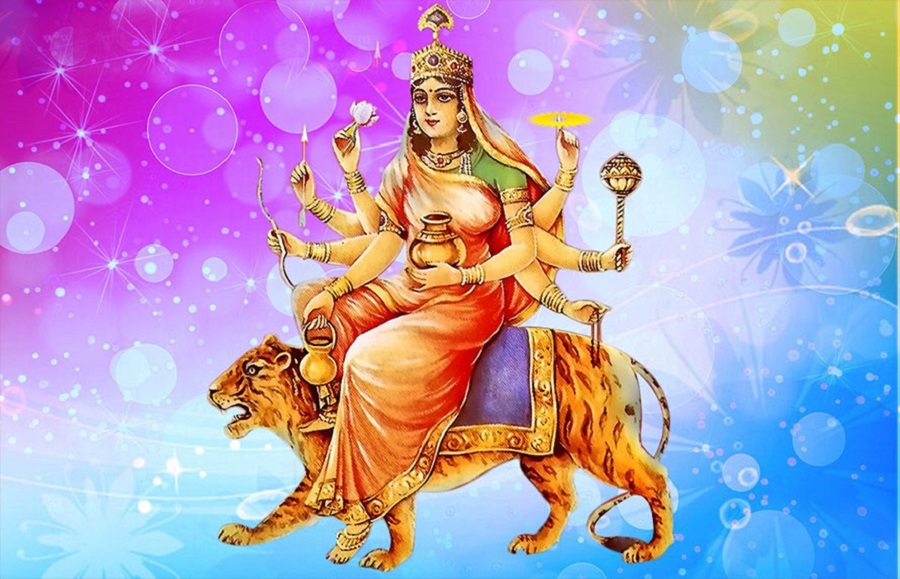 आज दशैंको चौथो दिन कुष्माण्डा देवीको पूजा गरिँदै
