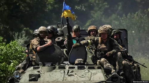 पाँच वस्ती युक्रेनी सेनाको कब्जामा
