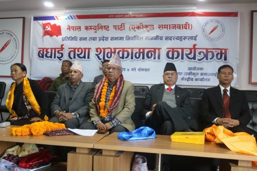 नेकपा (एस) को संसदीय दलको नेतामा नेपाल, उपनेतामा पाण्डे चयन