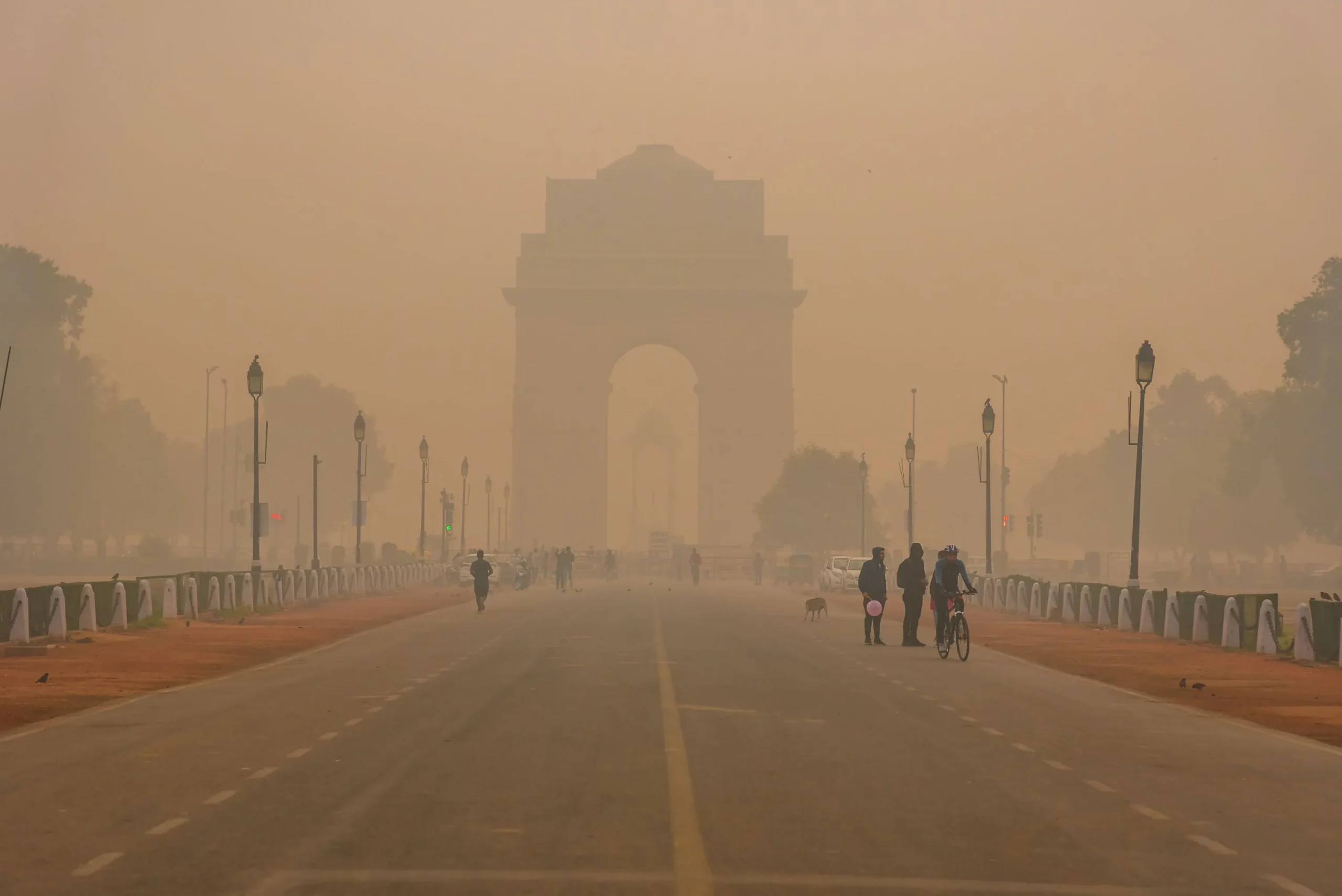 नयाँ दिल्लीमा वायु प्रदुषणको मात्रा बढ्दै