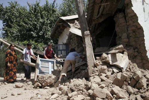 ताजकिस्तानमा ६.८ म्याग्निच्युडको भूकम्प, चीनसम्म धम्का
