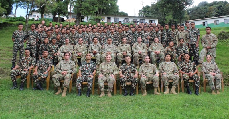 नेपाल र अमेरिकी सेनाको संयुक्त अभ्यास हुँदै