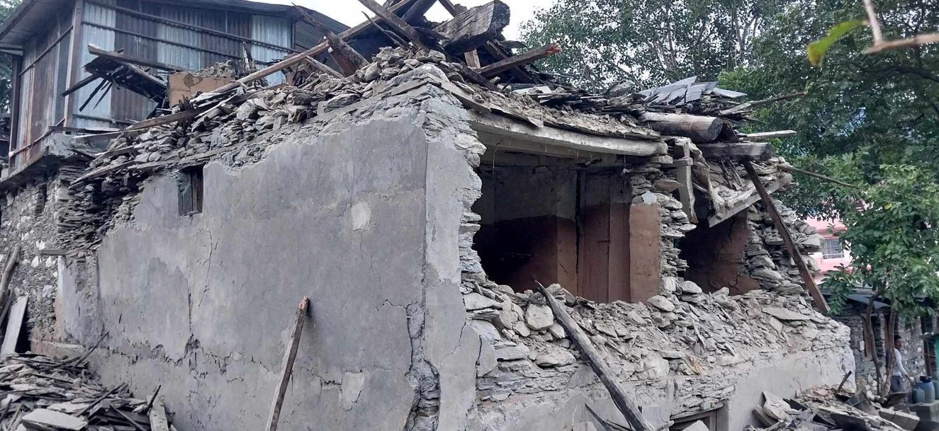 बझाङको चैनपुर केन्द्रविन्दु भएर फेरी भूकम्प
