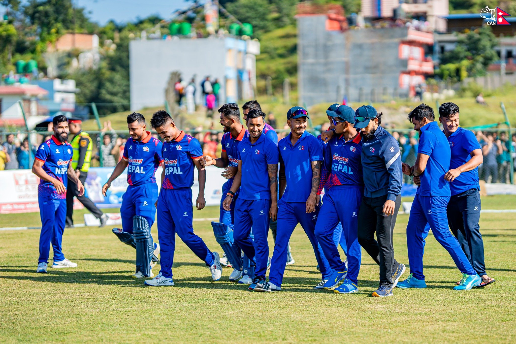 त्रिकोणात्मक टी–२० आई सिरिजः फाइनलमा युएईसँग टस हारेर ब्याटिङ गर्दै नेपाल