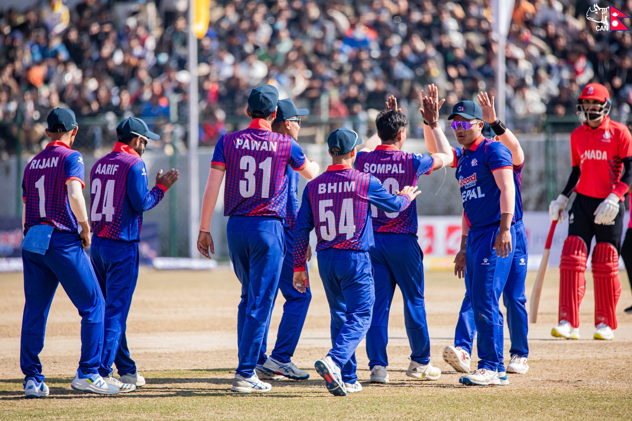 एकदिवसीय सिरिजमा आज नेपाल–क्यानडाबीच अन्तिम खेल हुँदै