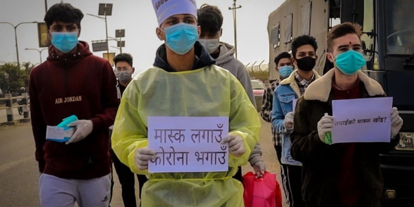 कोरोना नियन्त्रण नभएको भन्दै विद्यार्थीको खबरदारी