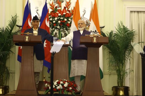 देउवाले सीमा विवादको विषय उठाए, मोदी बोलेनन्