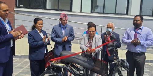 विद्युतीय स्कुटर निर्माणमा नास्टको सफलता, एकपटक चार्ज गर्दा ५० किलोमिटरको यात्रा