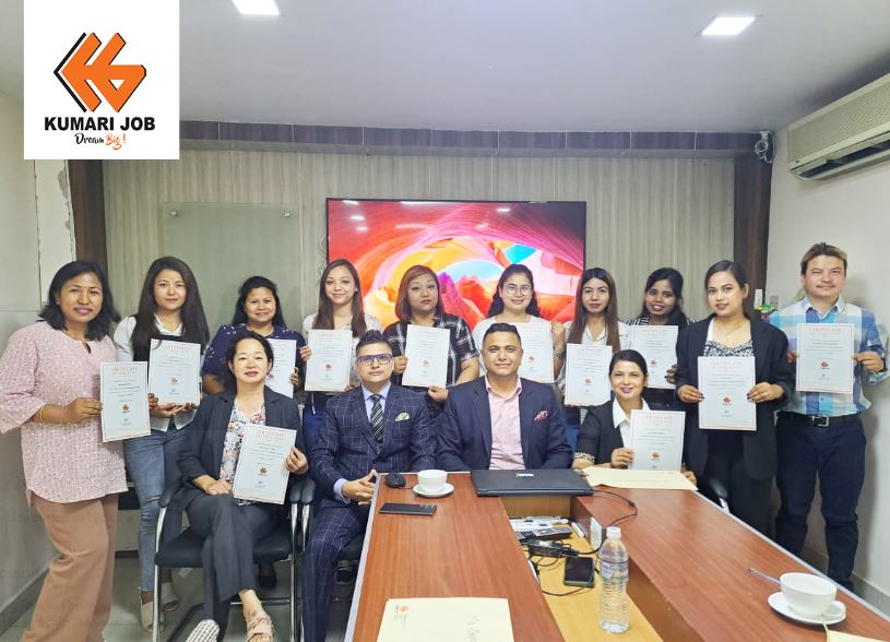 कुमारी जबद्वारा सञ्चालित ‘प्रोफेसनल एच आर ट्रेनिङ’ सम्पन्न