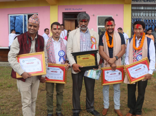 धर्मेन्द्र झालाई स्वतन्त्र सेनानी सम्मान