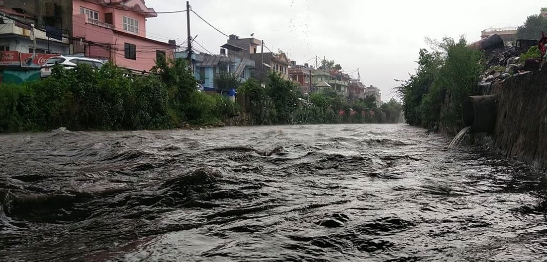 विष्णुमति र धोबीखोला जलधारमा भारी वर्ष मापन, सतर्कता अपनाउन आग्रह
