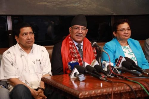 जापानबाट फर्किएका प्रचण्डले भने, ‘त्यहाँको संसदीय प्रक्रिया बुझेँ, फोहर व्यवस्थापन गर्न सहयोग मागेँ’