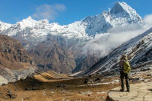 अन्नपूर्ण क्षेत्रमा पदयात्री पर्यटकको चहलपहल बढ्याे 