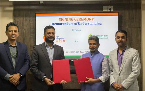 लक्ष्मी क्यापिटल र उर्जा डेभलपर्सबीच इक्विटी लगानीसम्बन्धी सम्भौता