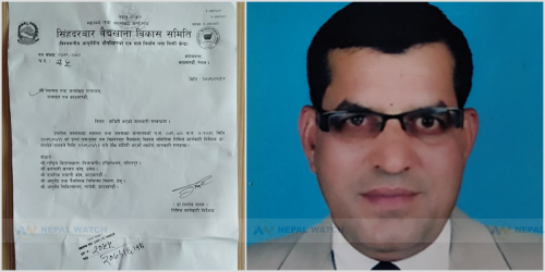 डा. यादव सिंहदरबार वैद्यखाना विकास समितिको कार्यकारी निर्देशक