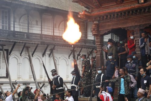 यम : द्यो ठड्याएर ईन्द्रजात्रा सुरु 