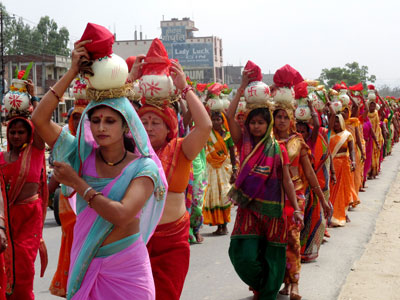 दुई दशकपछि मूर्ति स्थापनाका लागि कलशयात्रा