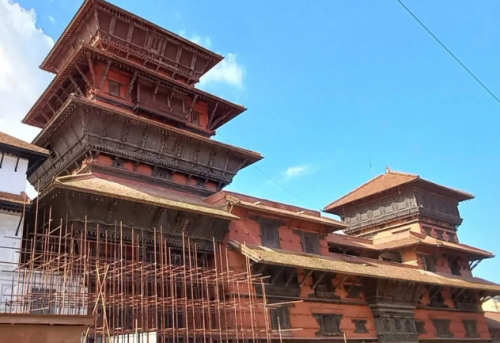 २५० वर्षअघि भत्किएको कीर्तिपुर दरबार फेरि बन्दै