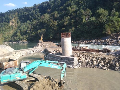 कालीगण्डकी पुलको कामले ६ वर्षपछि गति लियो