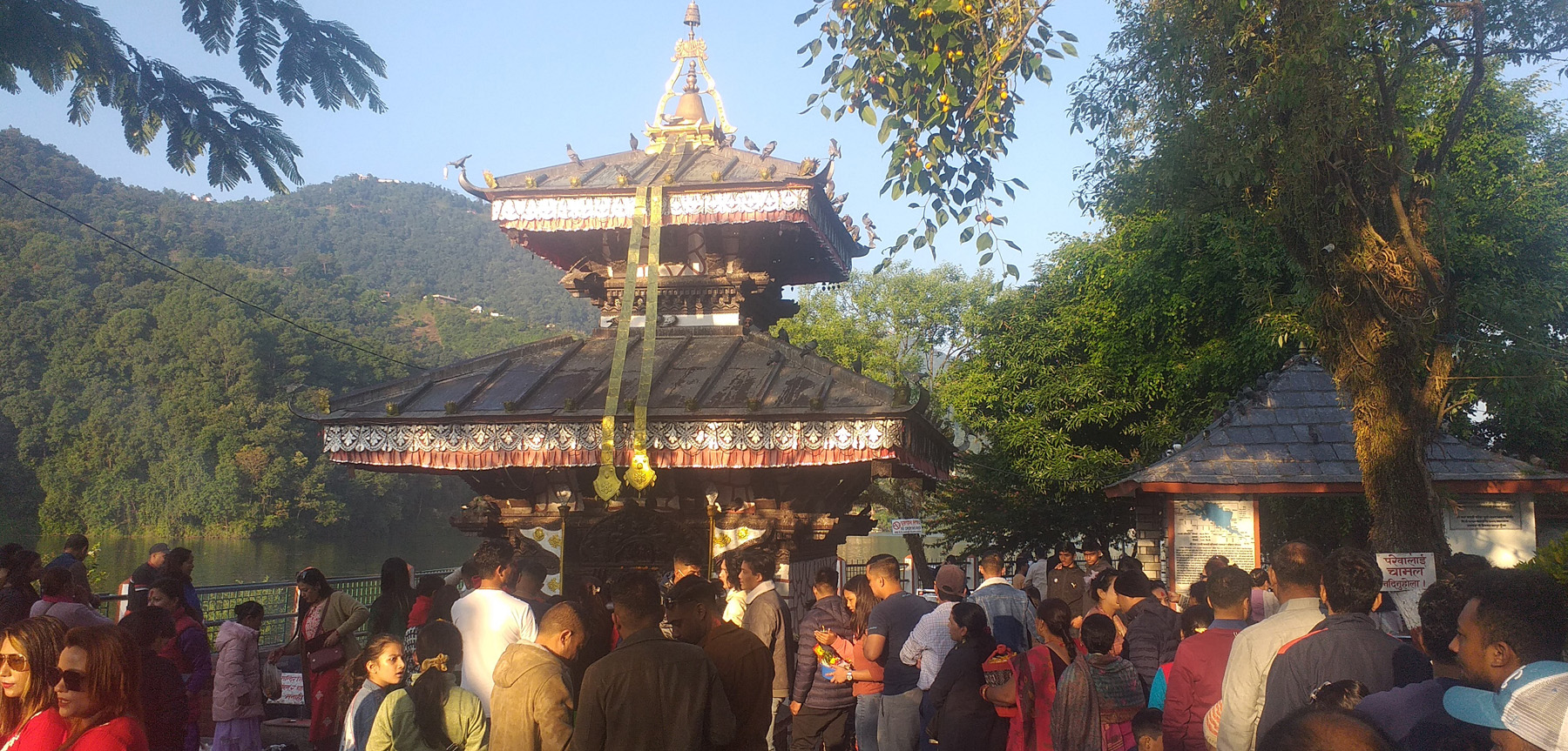 बाराही मन्दिर पुनः निर्माण गरिँदै