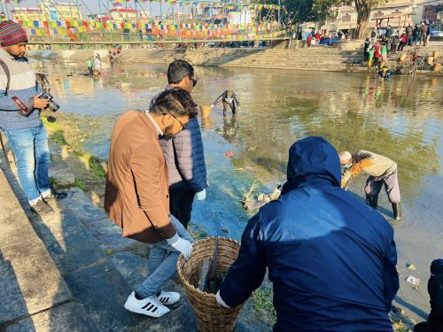 वाग्मती सफाइको पाँच सय हप्ता : २० हजार टन फोहर निकालियो