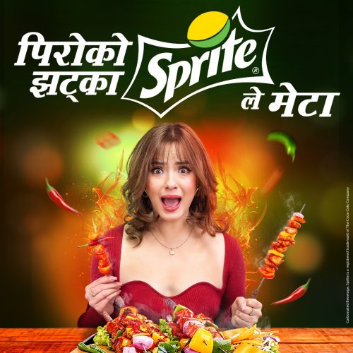 स्प्राइटको नयाँ क्याम्पेन ‘पिरोको झट्का स्प्राइटले मेटा’