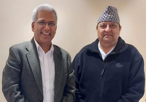 पूर्वराजा ज्ञानेन्द्रसँगको भेटबाट म निकै प्रभावित भएको छु : रवीन्द्र मिश्र
