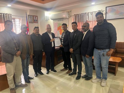 गाडीका पार्टपुर्जाको अवैध ओसारपसार र कारोबारमा वृद्धि  भएको भन्दै ज्ञापनपत्र