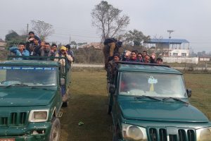 चितवन राष्ट्रिय निकुञ्जमा जिप सफारी बन्द