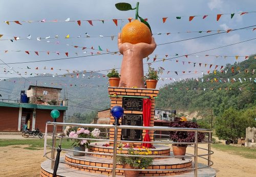 मनकामनामा सुन्तलाको प्रतिमा स्थापना