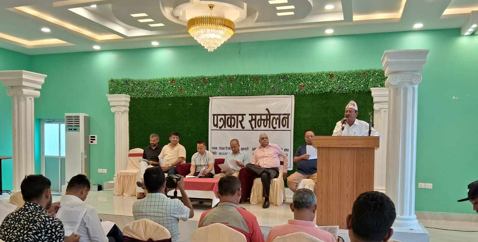 सरकारले कम्पनी नविकरण नगरे चरणबद्ध आन्दोलनमा उत्रिने क्रसर व्यवसायीको चेतावनी