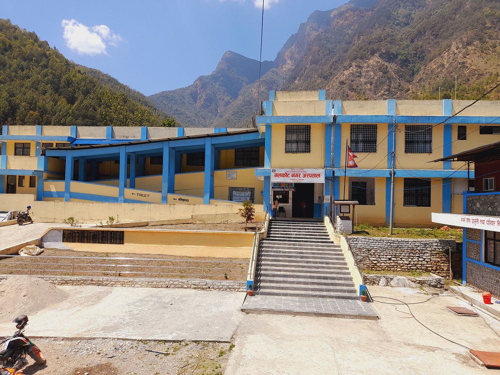 गलकोट नगर अस्पताललाई विद्युतीय शवगृह सहयोग