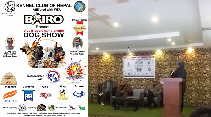 नेपालमै पहिलाे पटक ‘अल ब्रिड च्याम्पिएनसिप डग सो’ हुँदै, यसरी सहभागीता गराउनुहाेस् आफ्नो कुकुर