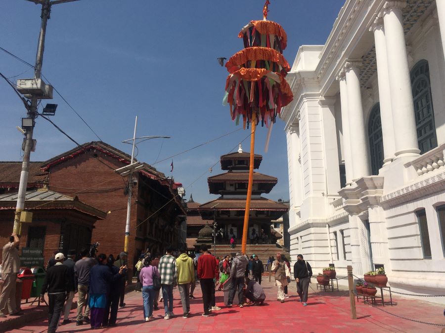 वसन्तपुरमा चिर ठडाएर फागुपूर्णिमा प्रारम्भ 