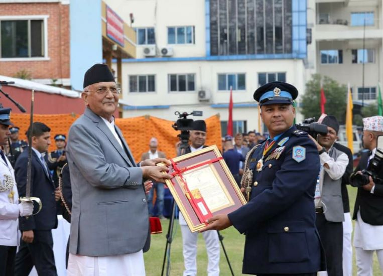 डिएसपी भट्टराईलाई पूर्णशान्ति पुरस्कार
