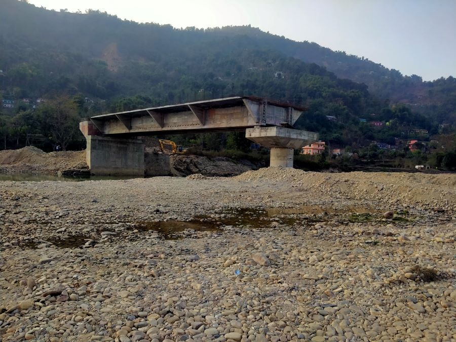 आँधीखोला पुल निर्माण : ७ वर्षमा तेस्रो पटक म्याद थप तर अझै अधुरो