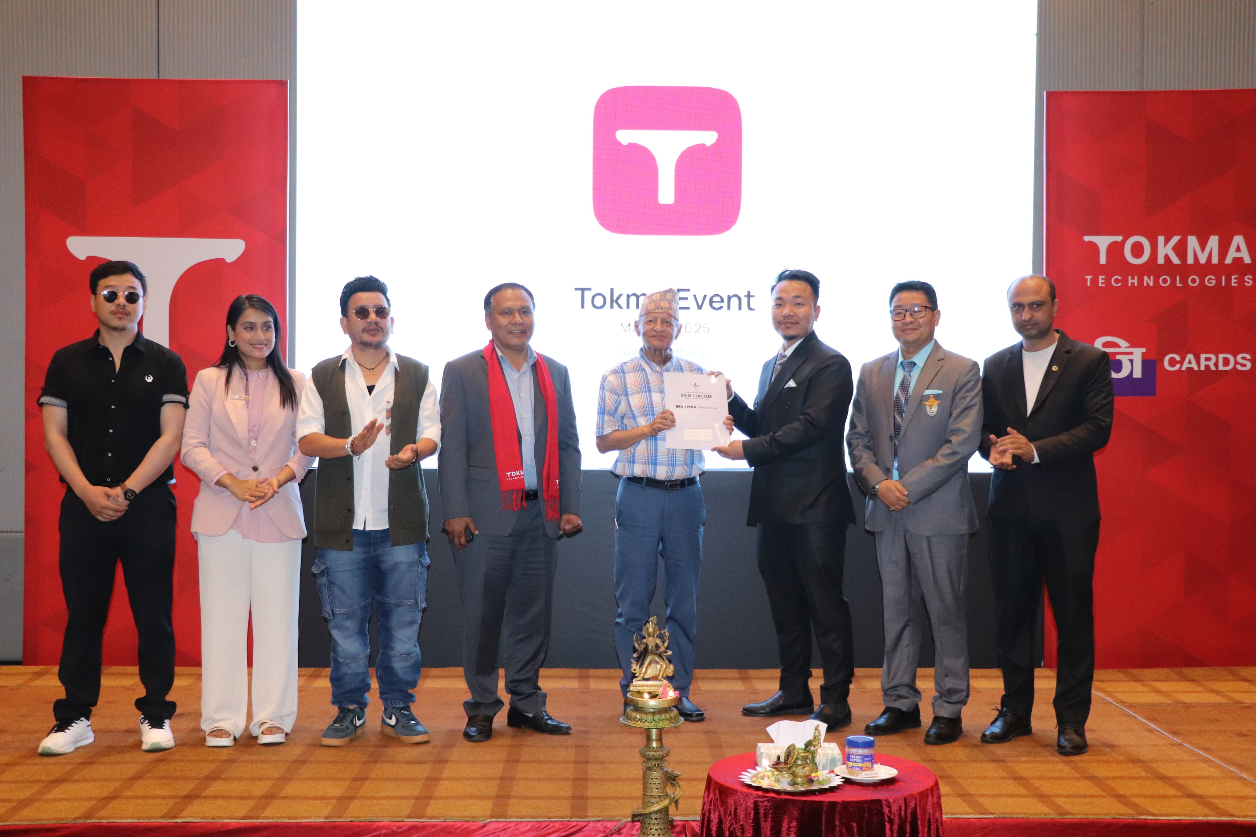 साइम कलेज र टोक्मा टेक्नोलोजिजबीच शैक्षिक-उद्योग सहकार्यका लागि सम्झौता