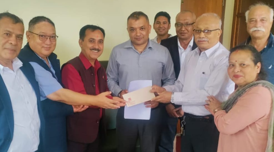 कांग्रेस केन्द्रीय कार्यालय विस्तार गर्न १९ आना थप जग्गा खरिद गर्ने सम्झौता